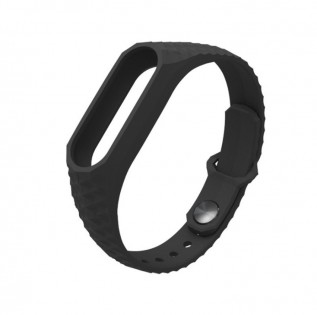 Ремешок для Xiaomi Mi Band 2 wristband Aurora anti-off Black